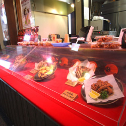 福山SA下り 備後唐揚げ 新装工事(外観)