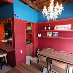 笠岡町 楽音食堂 新装工事(内装)