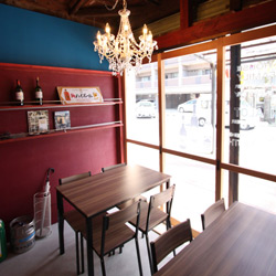 笠岡町 楽音食堂 新装工事(内装)