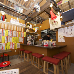 笠岡町 串カツどキング 新装工事(内装)