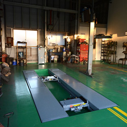 新涯町アサヒタクシー本社 ピット工事